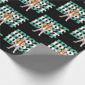 Funny Anti-Joe Biden ist eine Idiot-Sarcastic-Poli Geschenkpapier (Ecke)