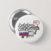 Funny Anti Putin Button (Vorne & Hinten)