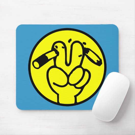 Funny Anti-Raucher ⚠ thailändisches ⚠ Mousepad (Mit Mouse)