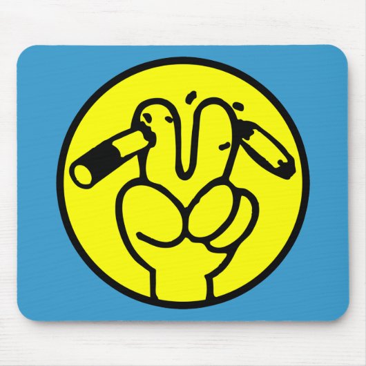 Funny Anti-Raucher ⚠ thailändisches ⚠ Mousepad (Vorne)