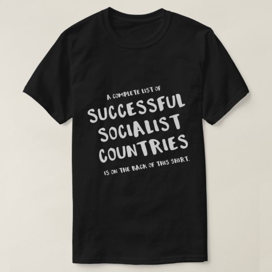 Funny Anti-Sozialismus T Shirt Antiliberal Anti-de (Design vorne)