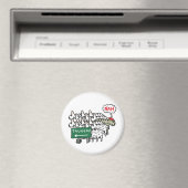 Funny Anti Trudeau Magnet (In Situ (Geschirrspüler))