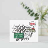 Funny Anti Trudeau Postkarte (Stehend Vorderseite)