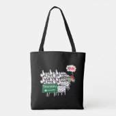 Funny Anti Trudeau Tasche (Rückseite)