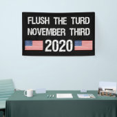 Funny Anti-Trump 2020 Wahlen Banner (Messeveranstaltung)
