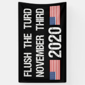 Funny Anti-Trump 2020 Wahlen Banner (Vertikal)