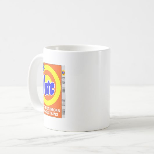 Funny Anti Trump Abschreckung Seife Box Abstimmung Kaffeetasse (Vorderseite Links)