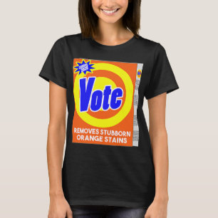 Funny Anti Trump Abschreckung Seife Box Abstimmung T-Shirt