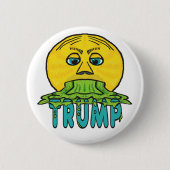 Funny Anti Trump Button (Vorderseite)