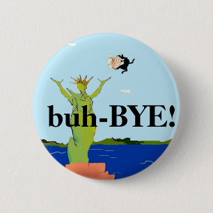 Funny Anti Trump Button - 2020 Wahlabstimmung Bide
