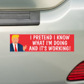 Funny Anti Trump Car Autoaufkleber (Auf Auto)