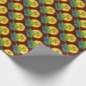 Funny Anti Trump Geschenkpapier (Ecke)