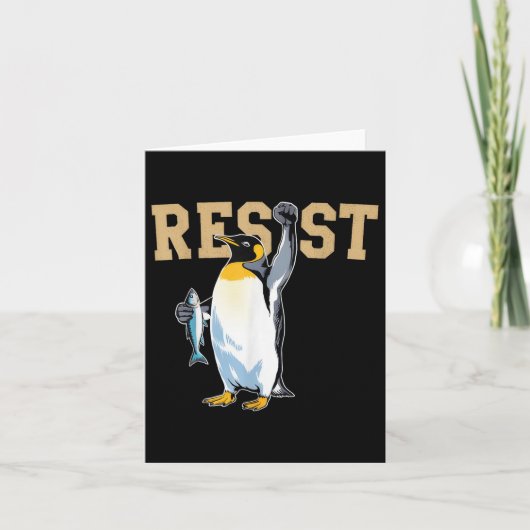 Funny Anti Trump Karte (Vorderseite)