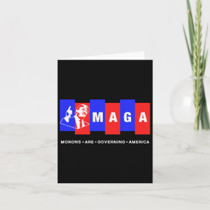 Funny Anti Trump Morons regieren Amerika Karte