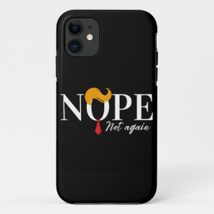 Funny Anti Trump nope nicht wieder - Wahl 2024 Case-Mate iPhone Hülle