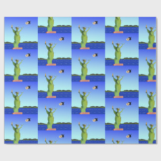 Funny Anti Trump Politisches Weihnachtsfest Neujah Geschenkpapier