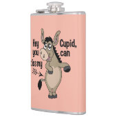 Funny Anti-Valentine Donkey Flaschen Flachmann (Links)