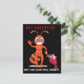 Funny Anti Valentine Feiertagskarte (Stehend Vorderseite)