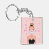 Funny Anti-Valentine’s Day Schlüsselanhänger (Vorderseite links)