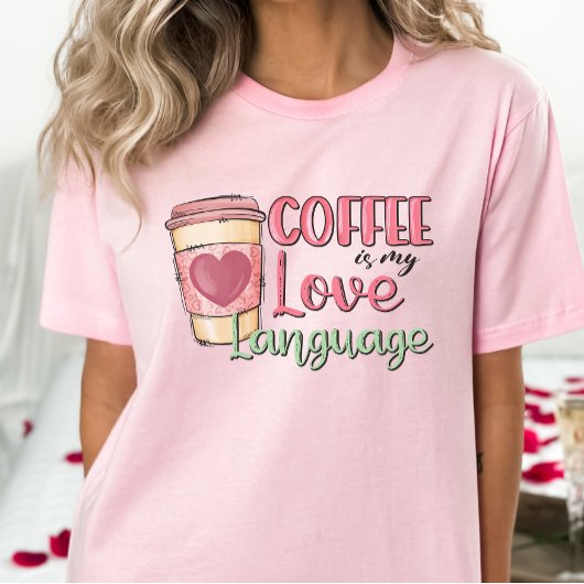 Funny Anti-Valentine Shirt, Kaffee ist mein Valent T-Shirt