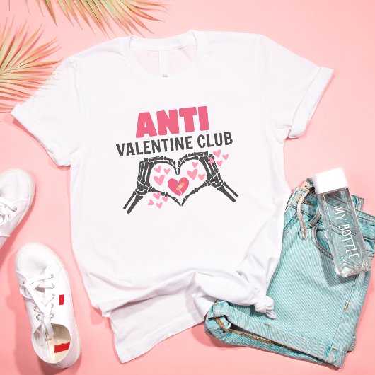 Funny Anti Valentine's Day Geschenk Niedlich einsa T-Shirt