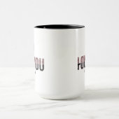 Funny anti - Valentinstag 2024 Tasse (Zentrum)