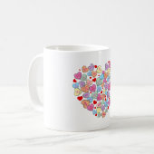 Funny Anti Valentinstag Kaffeetasse (Vorderseite Links)