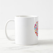 Funny Anti Valentinstag Kaffeetasse (Links)