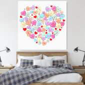 Funny Anti Valentinstag Leinwanddruck (Insitu (Schlafzimmer))