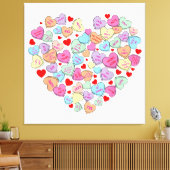 Funny Anti Valentinstag Leinwanddruck (Insitu (Wohnzimmer))