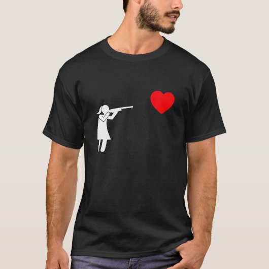Funny Anti Valentinstag Single Valentinstag T-Shirt (Vorderseite)