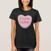 Funny Anti-Valentinstag Stupid Cupid Heart Candy