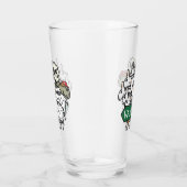 Funny Anti Vax Sheep Glas (Rechts)