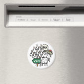 Funny Anti Vax Sheep Magnet (In Situ (Geschirrspüler))