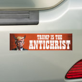 Funny "Antichrist" Trump Autoaufkleber (Auf Auto)