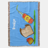 Funny ants Cartoon Decke (Vorderseite Vertikal)