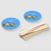 Funny ants Cartoon Fächer (Non-assembled)