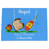 Funny ants Cartoon Große Geschenktüte (Vorderseite)