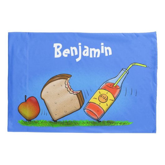 Funny ants Cartoon Kissenbezug (Rückseite)
