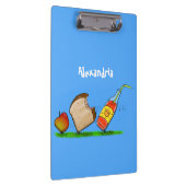 Funny ants Cartoon Klemmbrett (Rechts)