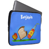 Funny ants Cartoon Laptopschutzhülle (Vorne Rechts)