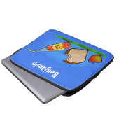 Funny ants Cartoon Laptopschutzhülle (Vorne Knopf)