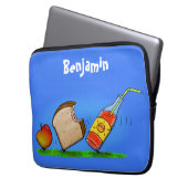 Funny ants Cartoon Laptopschutzhülle (Vorderseite Links)