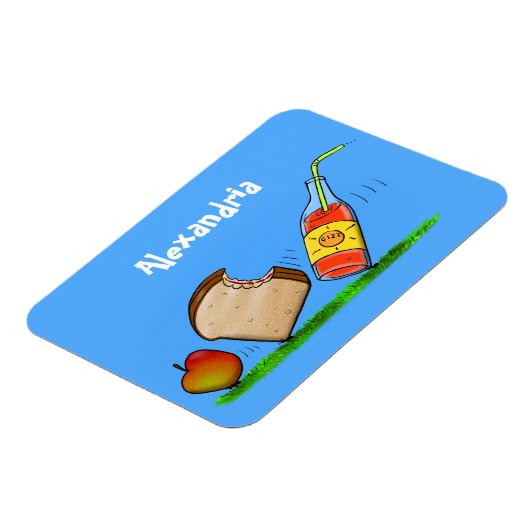 Funny ants Cartoon Magnet (Linke Seite)