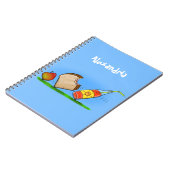 Funny ants Cartoon Notizblock (Linke Seite)