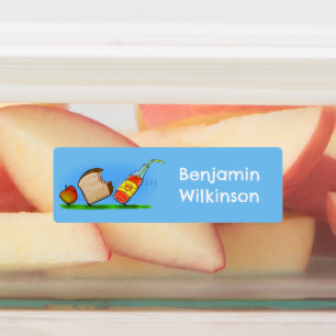 Funny ants Cartoon Picknick personalisiert Etiketten