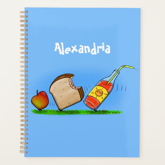 Funny ants Cartoon Planer (Vorderseite)