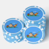 Funny ants Cartoon Pokerchips (Stapel)