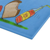 Funny ants Cartoon Schneidebrett (Ecke)