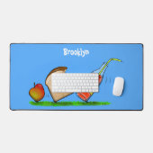 Funny ants Cartoon Schreibtischunterlage (Tastatur & Maus)